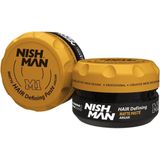 NISHMAN - M1 Haar Definiërende Paste Wax - Matte Paste - Argan 100g