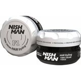 NISHMAN - Hair Styling Pomade F1 - Haargel - Flexibele Hold - 100ml