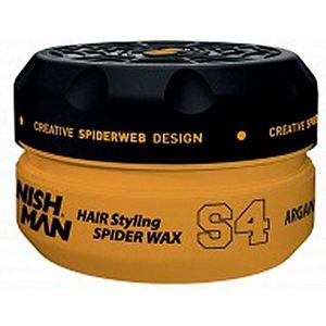 Nish Man | Spider Wax | S4 | Argan | Haar Wax | Medium | Pot | 150 ML