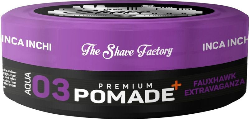 The Shave Factory Fauxhawk Extravaganza Premium Pomade | Hairwax | Haarwax 150ml