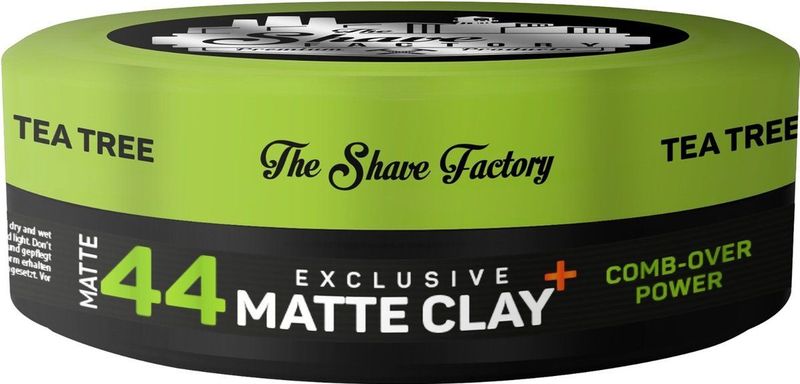 The Shave Factory - Comb-Over Power Matte Clay - Haarklei - 150g