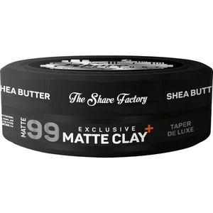 The Shave Factory - Taper De Luxe Matte Clay - Haarklei - 150g