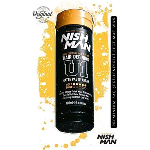 Nish Man - U1 - Styling Pasta - 100 ml - Voor Mannen