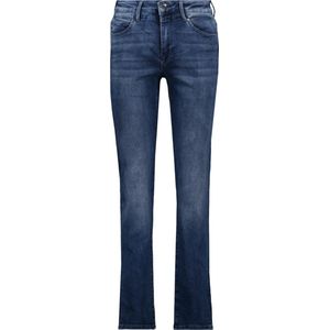 Jeans - Blauw Denim - Slimfit - Mid Waist - Gewassen Effect