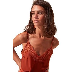 Trendyol Tegelpunt gedetailleerde hangende blouse, brick