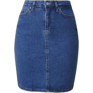 TRENDYOL Basic mini-denimrok voor dames, blauw, 34