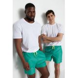 Trendyol - Zwemshort - Groen - 100% Polyester