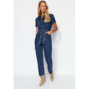 Trendyl - Overall - Blauw - Katoen