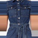 Trendyol - Twoss20Tu0156 - Denim Overall - Blauw