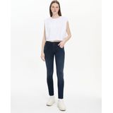 LTB - Molly - Capri Broek - Donkerblauw - Slimfit - Mid Waist
