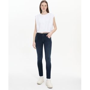 LTB Jeans Molly Dames Slim fit Jean - Donkerblauw - Sueta Wash