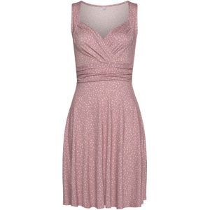 Vivance - Jerseyjurk - Rosé/mauve - Met All-over Print in Wikkel-look