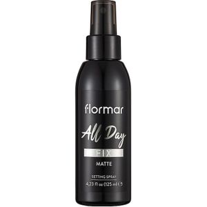Flormar - All Day Fix Matte Setting Spray - 125 ml - Primer & Fixer
