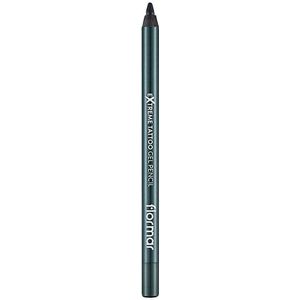 flormar - Extreme Tattoo Gel Pencil - Oogpotlood - Deep Green - 1,2 g