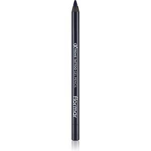 Flormar - Extreme Tattoo Gel Pencil - Eyeliner - Intens Blauw - 1,2 g