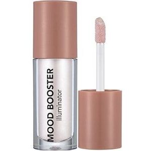 flormar Mood Booster Illuminator romig glansmiddel met Applicator Tint 001 Moon Glow 4 ml