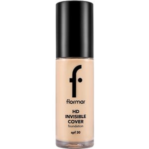 Flormar - HD Invisible Cover - Foundation - Light Ivory - 30 ml