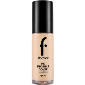 Flormar Make-up gezicht Foundation High Definition Invisible Cover 040 Light Ivory