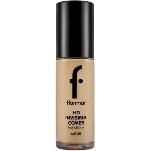 Flormar Make-up gezicht Foundation High Definition Invisible Cover 080 Soft Beige 30 ml (€ 465,33 / 1 l)