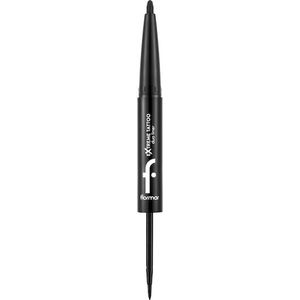 Flormar - Extreme Tattoo Duo Liner - Eyeliner - Black - 2,66 g