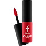 Flormar - Lip & Cheek Tint - Rood - 6,7 ml