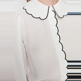 Trendyol - Geweven Overhemd - Wit - Normale Pasvorm - Borduursel