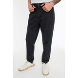 Trendyol Heren Relax Fit Jeans, zwart.
