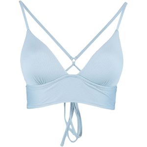 Trendyol - Push-up Bikini Top - Blauw