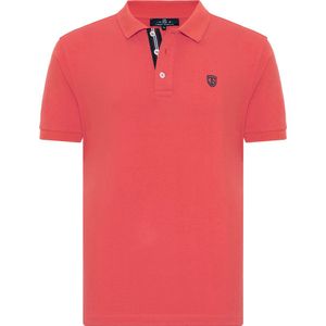 Jimmy Sanders Polo Shirt - 100 Katoen Heren Roze