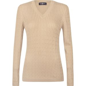 Jimmy Sanders - V-halstrui - Dames - Groen - Katoenmix