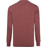 Jimmy Sanders - Gebreide Polo Trui - Roze - 100% Katoen - Heren