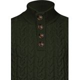 Jimmy Sanders - Cardigan - Groen - Heren - 2XL
