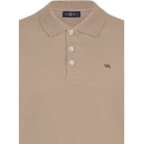 Jimmy Sanders - Polo Shirt - Beige - Korte Mouw - Katoenen Pique