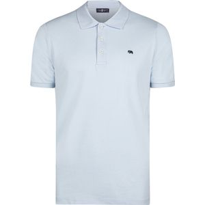 Jimmy Sanders - Polo Shirt - Babyblauw - Korte Mouw - Katoenen Pique