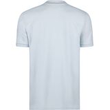 Jimmy Sanders - Poloshirt - Navy - Knoopsluiting - Kwartmouw