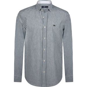 Jimmy Sanders - Overhemd - Gestreept - Ademend - Lange Mouwen