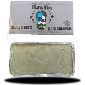 Mafia Men Ontharingswax Silver 500ml-mg Mask Wax Black Professioneel Harsblock