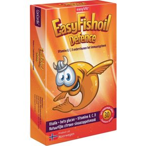 EasyVit easyfishoil defence 30 Kauwtabletten