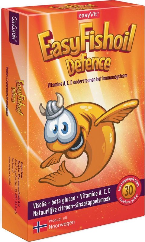 EasyVit easyfishoil defence 30 Kauwtabletten