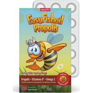 Easyvit Easyfishoil propolis gummies 60 stuks
