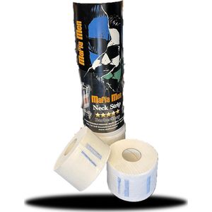 Mafia Men - Neck Strip - 1 x 5 rollen 500 stuks-strips-neck papieren- Barber Neck strip - nekpapier - Nekstrip
