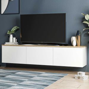 Asir Tv -stand - Wit Eik x 35 x 32 cm