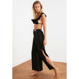 Trendyol Kaneel Geweven Gevlamde Katoenen Strandbroek Tbess21Pl0493