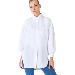 Trendyol Vrouwen Ballon mouw Basis Shirt