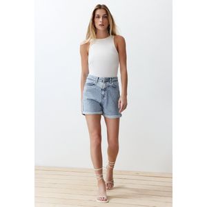 Trendyol TWOSS21SR0435 Volwassenen Vrouwen Single pack - Blauw