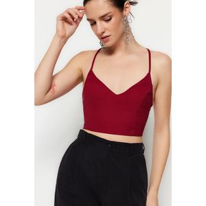 Trendyol dame De hangende bustier van Priges Bustier, Pruimen, 34