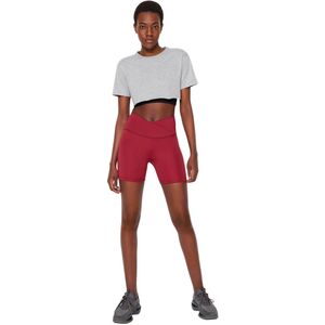 Trendyol - Consolidator Sportshort - Petrolgroen - Met Dubbele Rij Knopen En Tailledetail