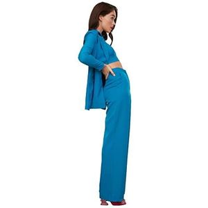 Trendyol Saks boxershorts voor kinderen en dames, Royal Blauw, 44 NL