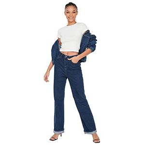 Trendyol Damesjeans, Marine., 32 NL