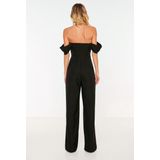 Trendyol Geweven Jumpsuit Met Pruimvoering En Beugel Tprss22Tu0070